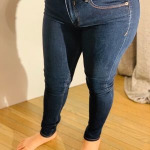 Express skinny jeans.